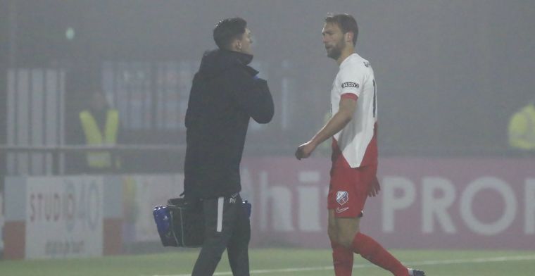 Flinke domper voor FC Utrecht: 'Heb kruisband gescheurd, moet geopereerd worden'