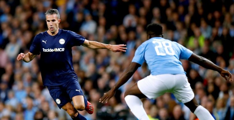Van Persie verrast: Kompany vroeg me om naar Anderlecht te komen
