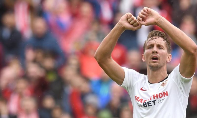 Sevilla dankt Luuk de Jong en is voorlopig eerste achtervolger van Barça en Real Afbeelding: Sevilla dankt Luuk de Jong en is voorlopig eerste achtervolger van Barça en Real