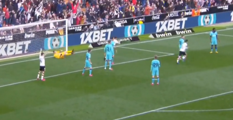 Barça in de problemen in Mestalla: sterker Valencia verdiend op voorsprong
