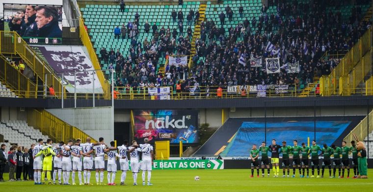 Anderlecht-fans uiten frustratie ook in Brugge: 'Shame on you!'
