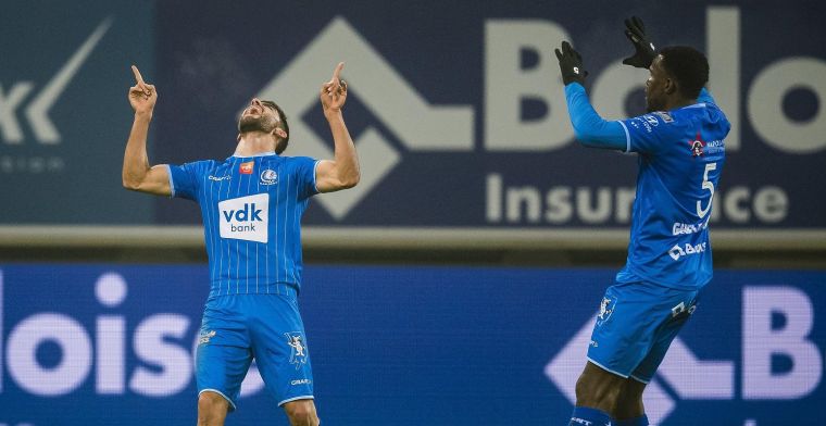 KAA Gent walst over tegenstand: Iedereen heeft het schitterend gedaan