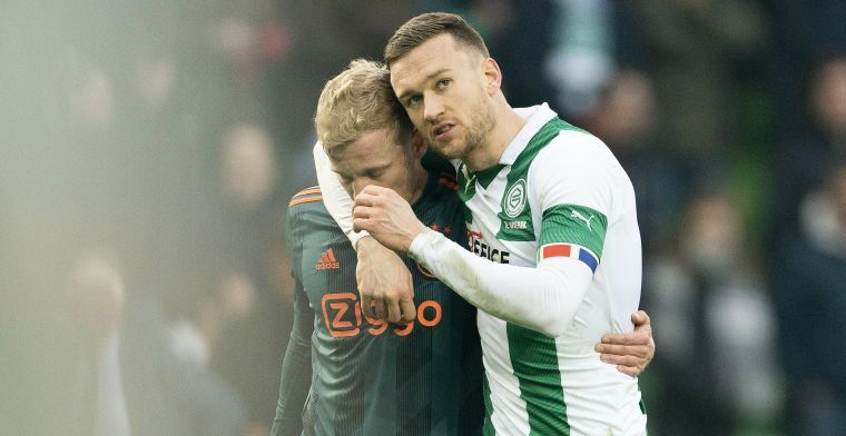 'Tegen Ajax zet iedereen elke week een stapje extra, daar moet je maar mee omgaan'