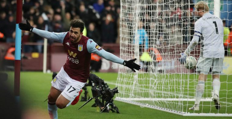 Trézéguet gidst Villa naar Wembley, titelhouder Rennes heeft 5 goals nodig