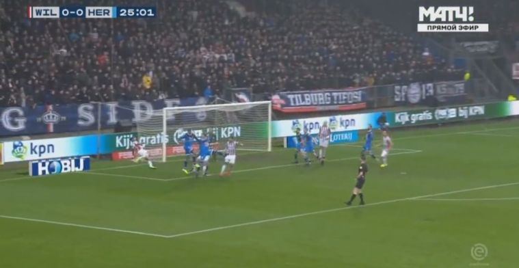 Briljante 'assist': geweldige omhaal van Willem II'er Saddiki sterft in schoonheid