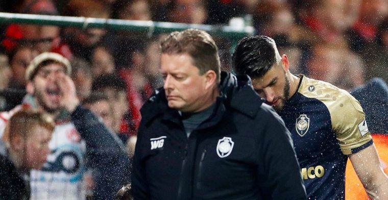 Kortrijk moet boeten na bierdouche voor Hoedt van Antwerp