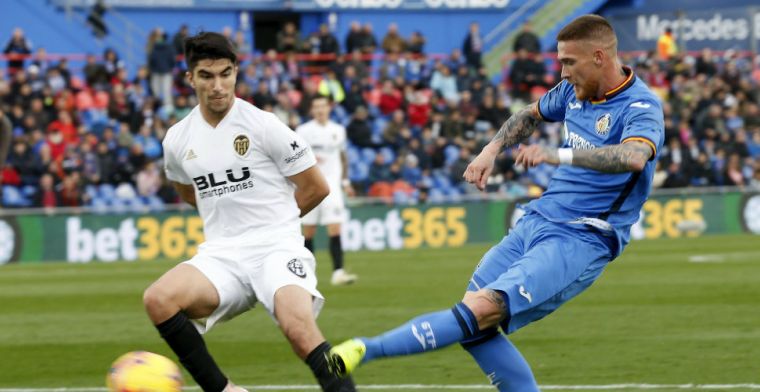 Ajax-opponent Getafe walst over Valencia heen: Molina grote man met twee goals