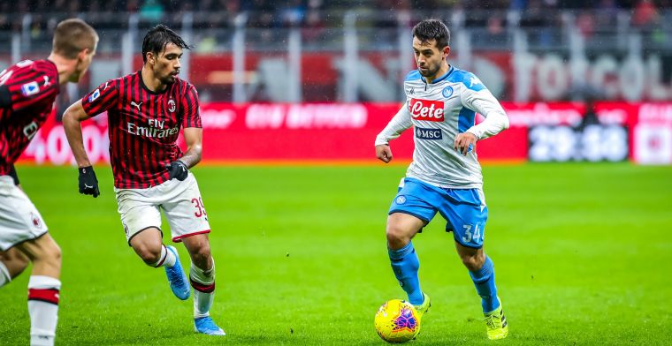 'Ploegmaat van Mertens kan Napoli de komende negen dagen nog verlaten'