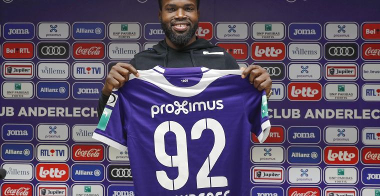Lawrence laat zich uit over debuut Anderlecht: “Dan ben ik wedstrijdfit”