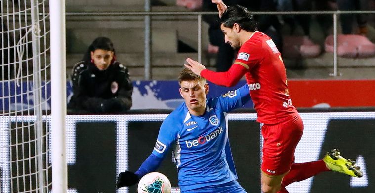 Inhaalwedstrijd tussen Antwerp en Genk levert geen winnaar op