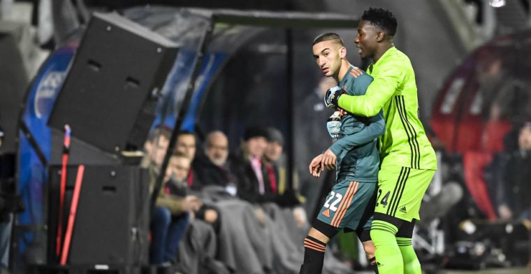 Ode aan vertrekkende ploeggenoot Ziyech: 'Zijn allebei vanaf bodem begonnen'
