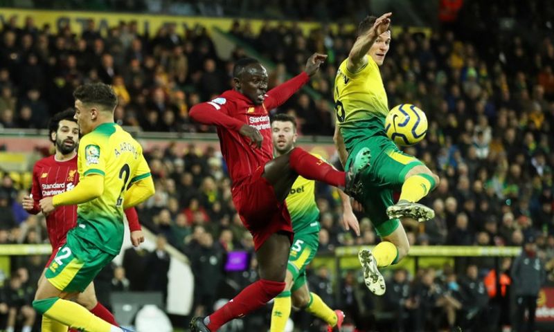 Liverpool-trein dendert dankzij Mané ook op bezoek bij Norwich City door Afbeelding: Liverpool-trein dendert dankzij Mané ook op bezoek bij Norwich City door