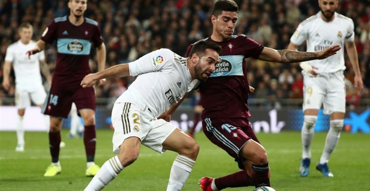 Real laat zich verrassen: Celta vloert Courtois twee maal bij terugkeer Hazard