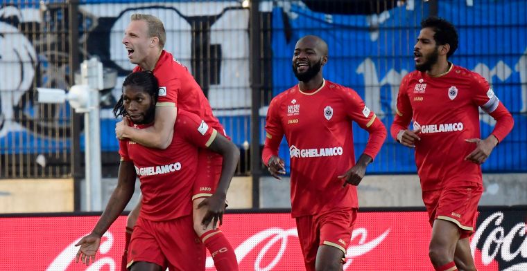 OPSTELLING: Defour op de bank bij Antwerp, Charleroi doet het zonder Bruno