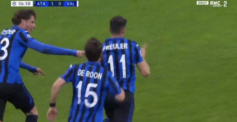 Nóg meer gekkigheid bij Atalanta-Valencia: 3-0 (!) na sublieme krul Freuler