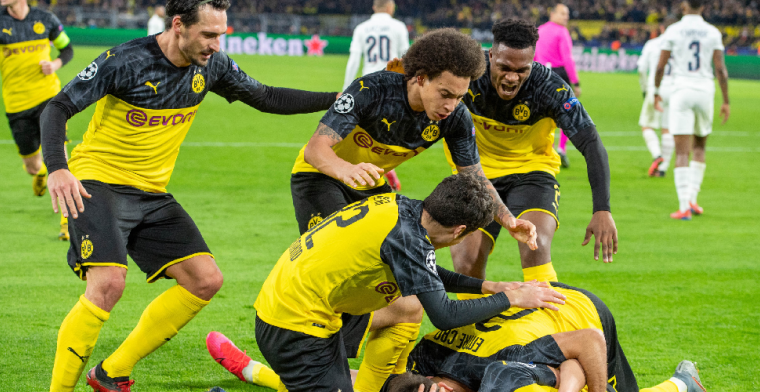 Unieke situatie: Borussia Dortmund in zee met twee shirtsponsoren