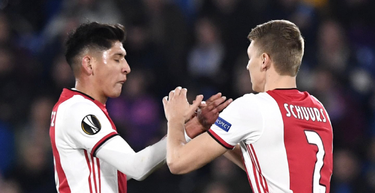 Schuurs in de fout bij Ajax: 'Zo krijg ik nooit een basisplaats'