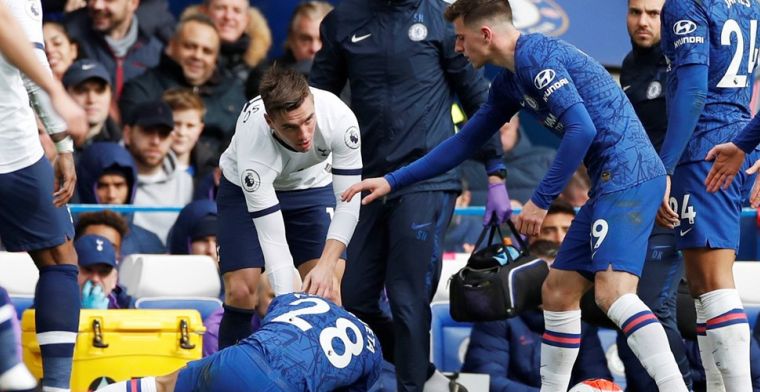 Chelsea-woede om VAR: 'Niet mijn fout dat hij op mijn been staat...'