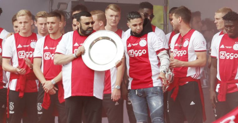 Ajax-huldiging in mei bijna stilgelegd door trillingen bij entree vader Nouri