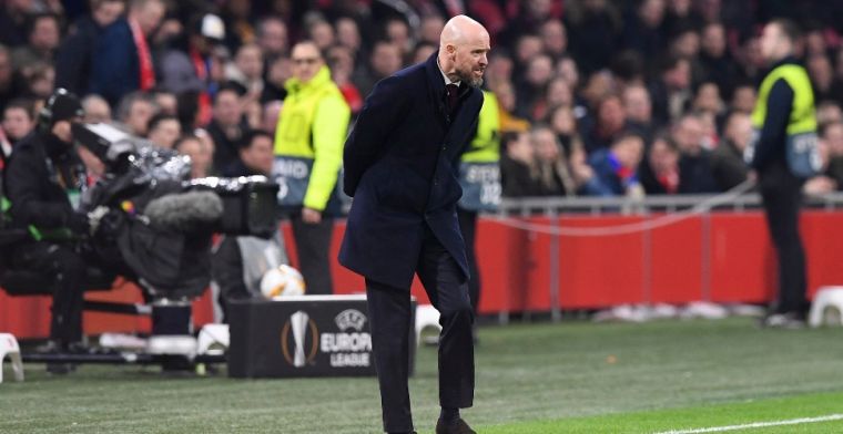 Ten Hag over incident met Getafe-trainer Bordalás: 'Dat hoort niet'