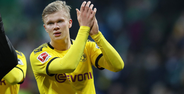 'Real Madrid en Borussia Dortmund praten over zomertransfer Haaland'