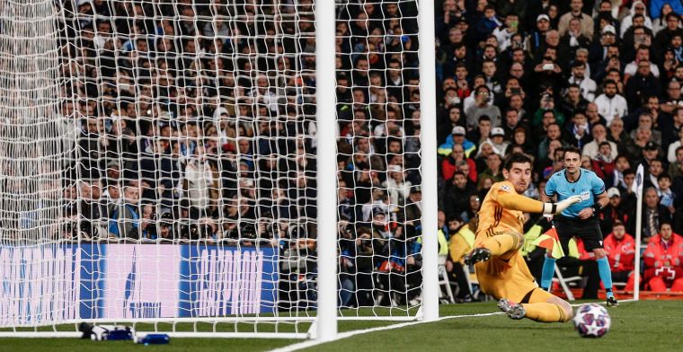 Courtois kon De Bruyne niet afstoppen: Ja, we trainen af en toe op penalty's
