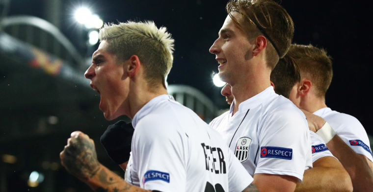 AZ is helemaal nergens in Oostenrijk en ligt uit de Europa League
