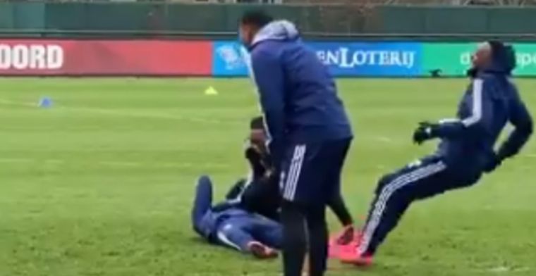 Deze doet pijn: Berghuis voor schut gezet op Feyenoord-training