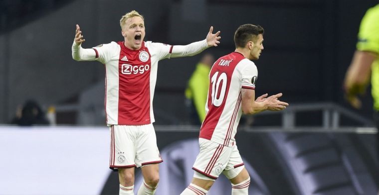 Van de Beek: 'Ik ben Ajacied en volgend seizoen misschien ook nog wel'