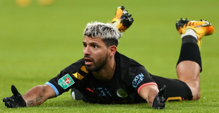 'Manchester City maakt uitzondering en laat Agüero gaan bij rampscenario'