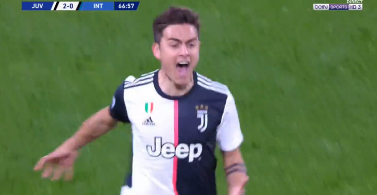 Toveren met buitenkant links: onnavolgbare treffer van Juve-parel Dybala