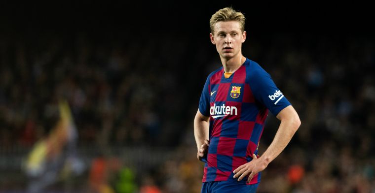 'Het klopt dat we misschien een beetje te veel verlangen van Frenkie de Jong'