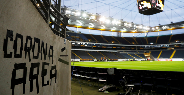 Opmerkelijke taferelen in Duitsland: Europa League-tweeluik twee keer in Frankfurt