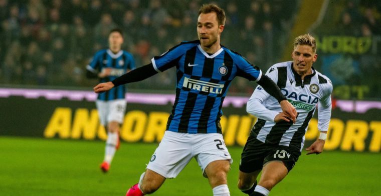 'Schrik voor Eriksen: Inter-middenvelder moet verhuizen door coronavirus'