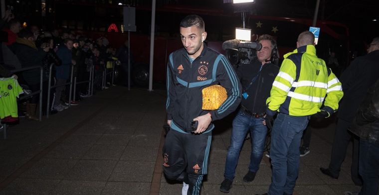 'Je kunt je niet voorstellen dat Ajax Ziyech dan in de zomer laat gaan'