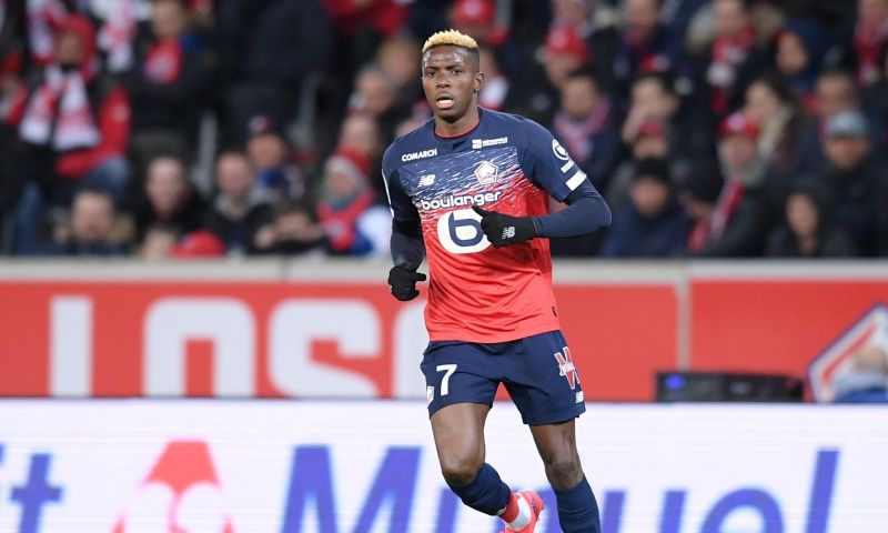 'Osimhen in de belangstelling van Real Madrid en Manchester United' Afbeelding: 'Osimhen in de belangstelling van Real Madrid en Manchester United'