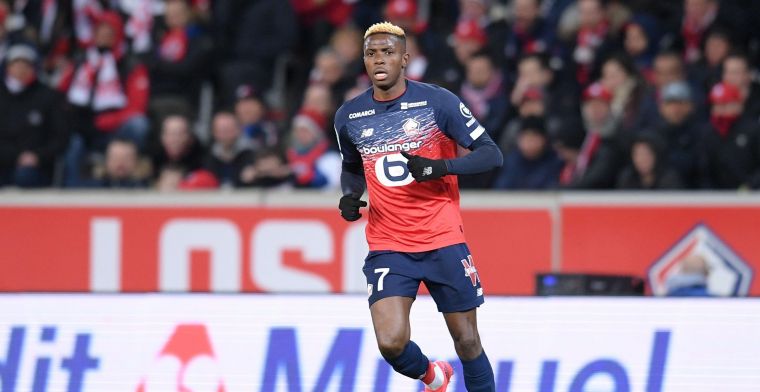 'Osimhen in de belangstelling van Real Madrid en Manchester United'