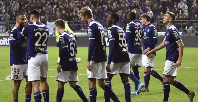 Coucke: “Anderlecht was één van de favorieten voor Europees voetbal”