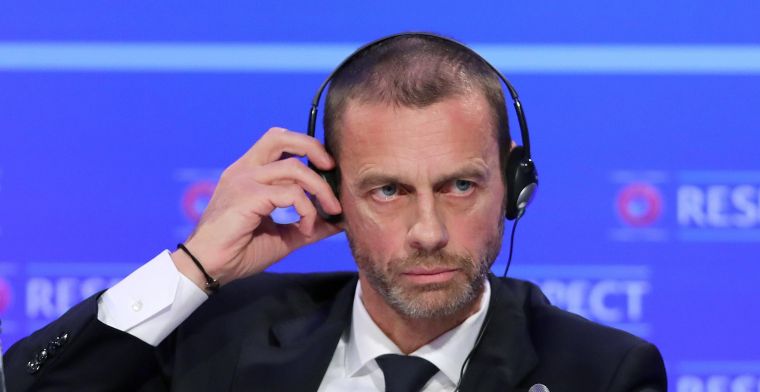 UEFA denkt na over hervatting: We hebben voorlopig drie pistes