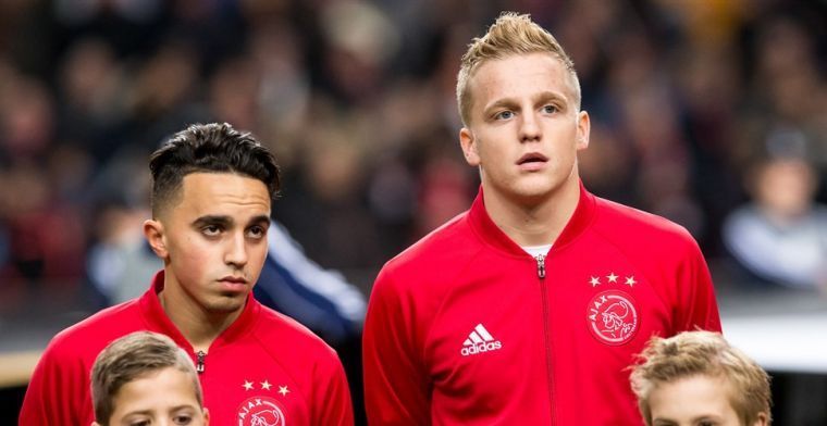 Van de Beek was 'zeker van middenveld met Nouri': 'Dat hadden ze al laten zien'
