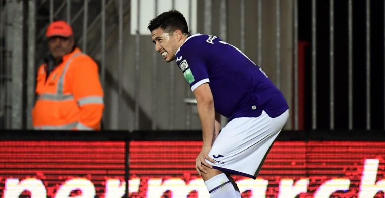 Zijn overgang naar RSC Anderlecht is een fiasco