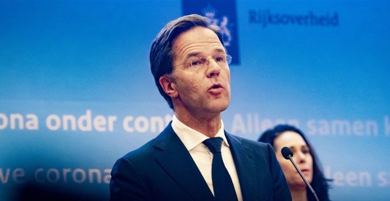 Plan van Rutte: Eredivisie en Eerste Divisie kunnen 1 september weer van start