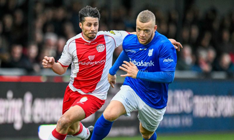 'Wij voetballen voor publiek en zonder publiek voetballen we niet, 't is not done' Afbeelding: 'Wij voetballen voor publiek en zonder publiek voetballen we niet, 't is not done'