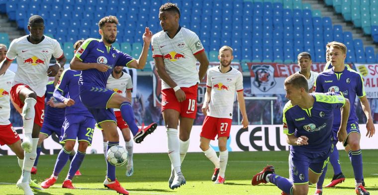 Averij voor titelkandidaat RB Leipzig, ondanks ingreep van VAR in extra tijd