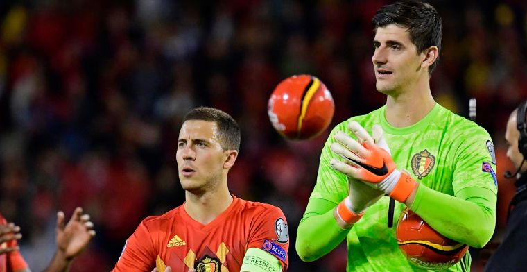 Droom Courtois en Hazard: In Chelsea praatten we vaak over 'het witte huis'