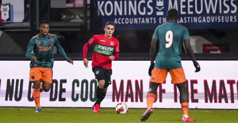'NEC komt met verjaardagscadeau en houdt talentvolle back binnenboord'