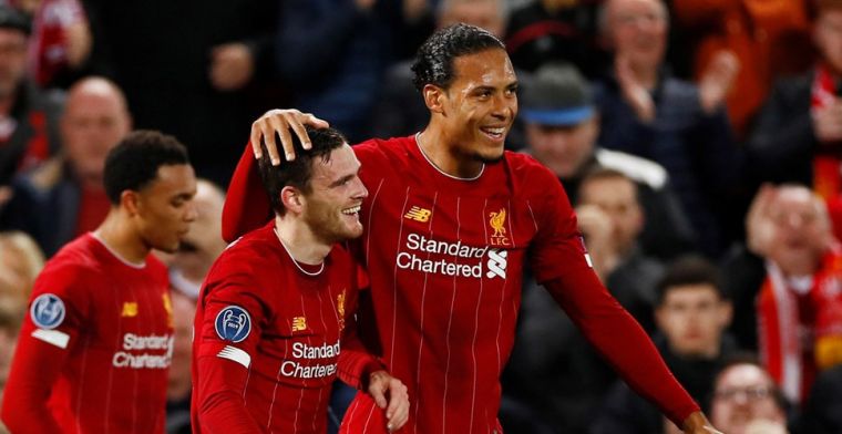 Liverpool-ploeggenoot lyrisch over Van Dijk: 'The big guy is absolute klasse'