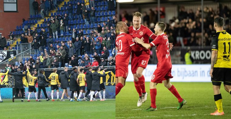NAC bovenaan tv-ranking, meevaller Almere City, klappen voor Roda en Eindhoven