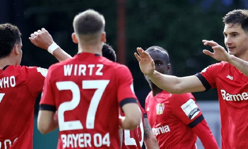 Bayer Leverkusen plaatst zich met speels gemak voor finale van DFB Pokal Afbeelding: Bayer Leverkusen plaatst zich met speels gemak voor finale van DFB Pokal