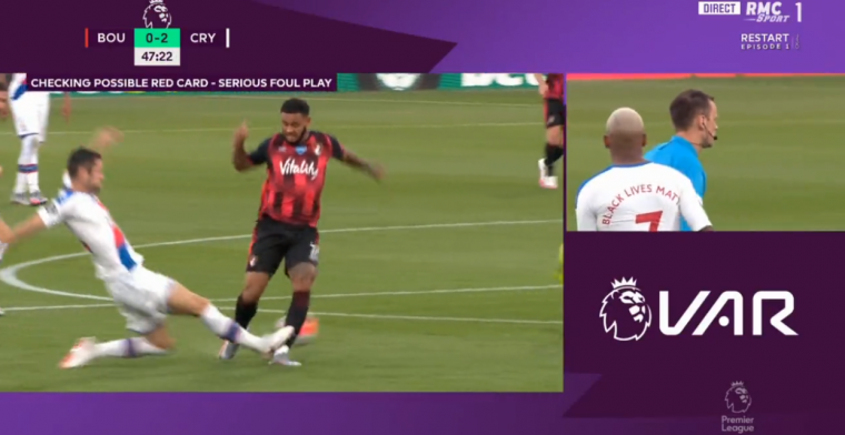 VAR wéér onder vuur in Engeland: niet eens geel voor Cahill na grove charge